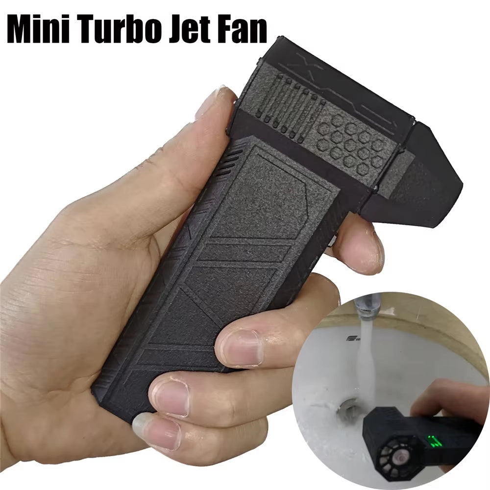 Powerful Blower with High Speed Duct Fan Mini Turbo Jet Fan 110,000 RPM Turbo Violent Fan High-Performance Brushless Motor