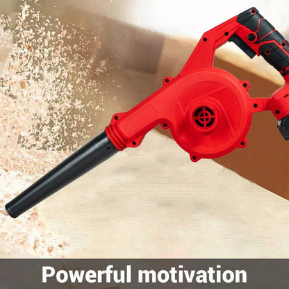 48VF Cordless Leaf Blower Electric Mini Air Lightweight Handheld with 2 Battery