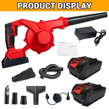 48VF Cordless Leaf Blower Electric Mini Air Lightweight Handheld with 2 Battery