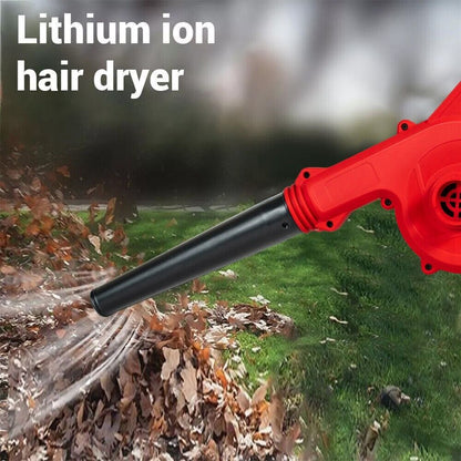 48VF Cordless Leaf Blower Electric Mini Air Lightweight Handheld with 2 Battery